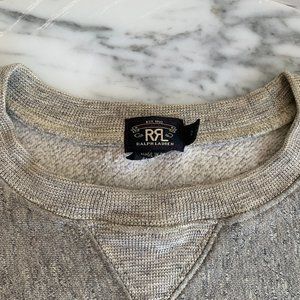 RRL double RL heather grey sweatshirt womens 2